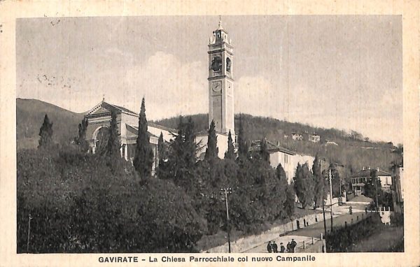 ab5119 -  CARTOLINA  D'EPOCA -  Varese Provincia  : GAVIRATE
