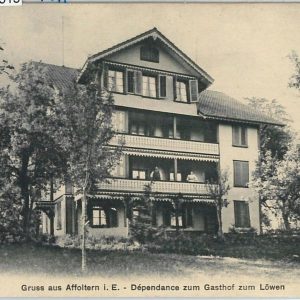 57513 - SWITZERLAND Schweiz - Ansichtskarten VINTAGE POSTCARD - BE Affoltern iE