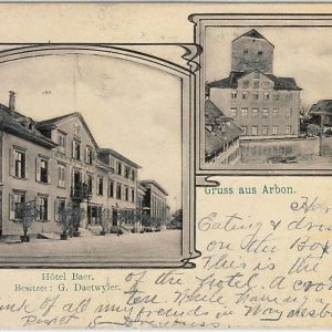 57514 - SWITZERLAND Schweiz - Ansichtskarten VINTAGE  POSTCARD - TG Arbon GRUSS