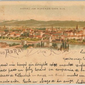 57528 - SWITZERLAND Schweiz - Ansichtskarten VINTAGE  POSTCARD - AG  Aarau GRUSS