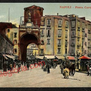 ag9825 - CARTOLINE D'EPOCA - Napoli Citta - Porta Capuana