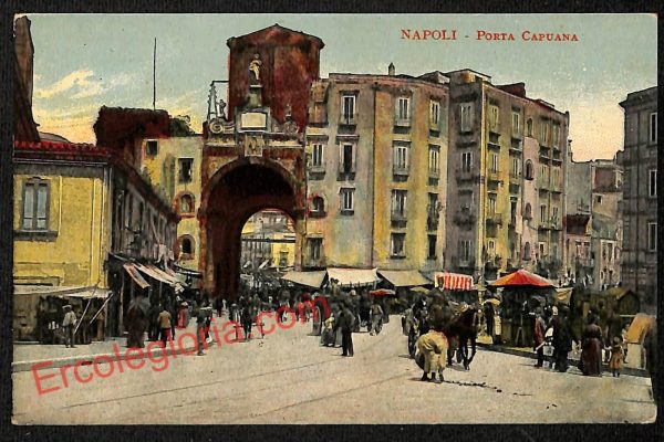 ag9825 - CARTOLINE D'EPOCA - Napoli Citta - Porta Capuana