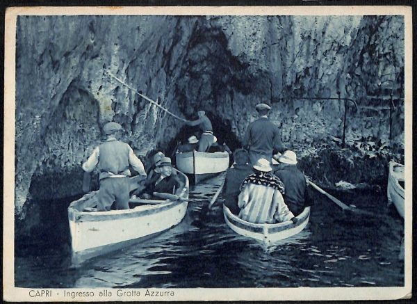ab8272 - CARTOLINA  D'EPOCA - Napoli  Provincia  - CAPRI  1940