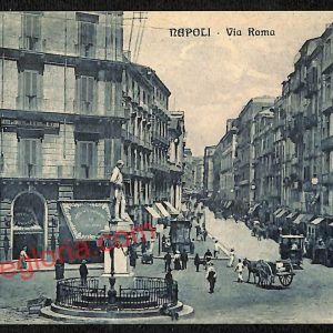 ag9826 - CARTOLINE D'EPOCA - Napoli Citta - Via Roma