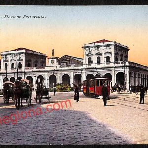 ag9827 - CARTOLINE D'EPOCA - Napoli Citta - Stazione ferroviaria