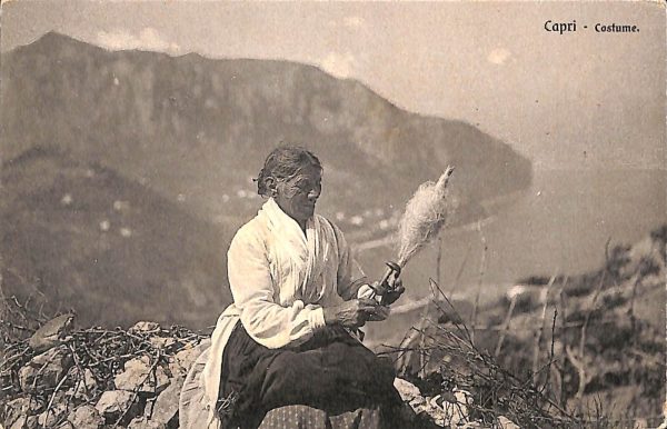 ab8277 - CARTOLINA  D'EPOCA - Napoli  Provincia  - CAPRI