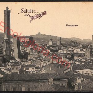 ae2128 - CARTOLINA  D'EPOCA - Bologna Città - Panorama