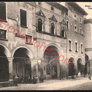 ae2130 - CARTOLINA  D'EPOCA - Bologna Città - Piazza S. Stefano