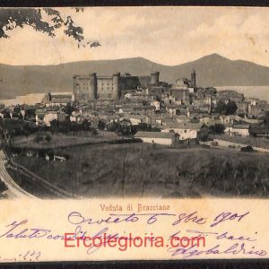 ad8085 - CARTOLINA D'EPOCA - Roma Provincia - Bracciano  1901
