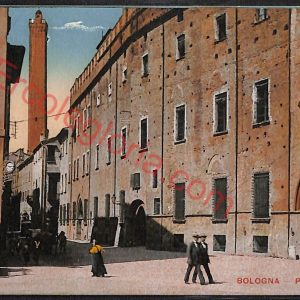 ae2132 - CARTOLINA  D'EPOCA - Bologna Città - Palazzi Pepoli