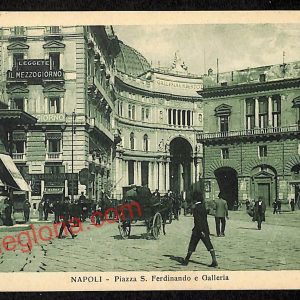 ag9828 - CARTOLINE D'EPOCA - Napoli Citta - Piazza San Ferdinando