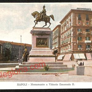 ag9829 - CARTOLINE D'EPOCA - Napoli Citta - Monumento a Vittorio Emanuele II