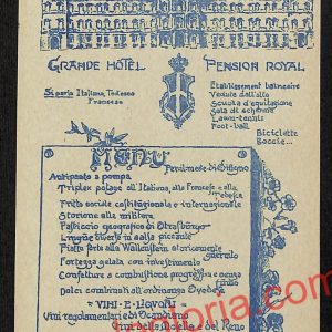 ag9396 - CARTOLINA D'EPOCA - Modena Città - Grand Hotel Pension Royal