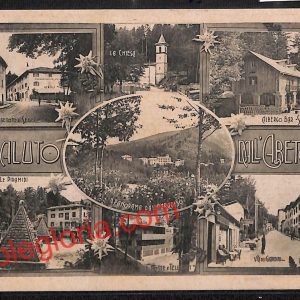 ah8105 - CARTOLINA D'EPOCA - Pistoia Provincia - Abetone