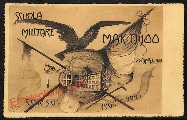ag9400 - CARTOLINA D'EPOCA - Modena Città - Scuola Militare