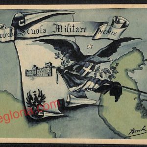 ag9401 - CARTOLINA D'EPOCA - Modena Città - Scuola Militare