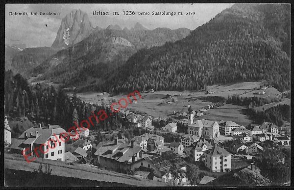 ae4000- CARTOLINA  D'EPOCA - Bolzano Provincia - Ortisei