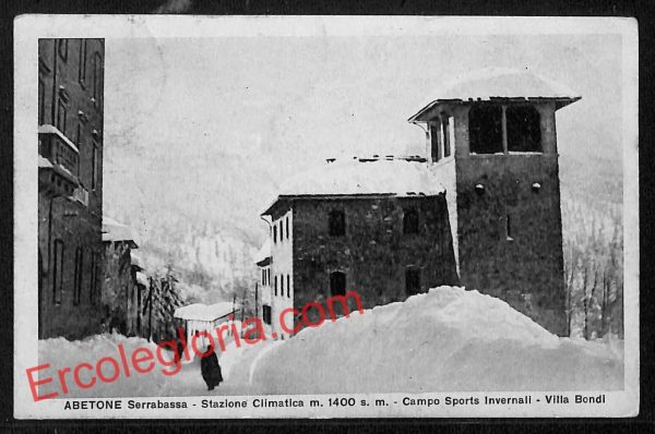 ah8112 - CARTOLINA D'EPOCA - Pistoia Provincia - Abetone