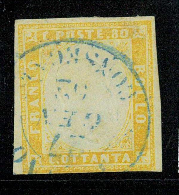 P3082 C - SARDEGNA SASS. 17 B, BELLISSIMO ANNULLO TORINO CONSEGNE IN BLU,