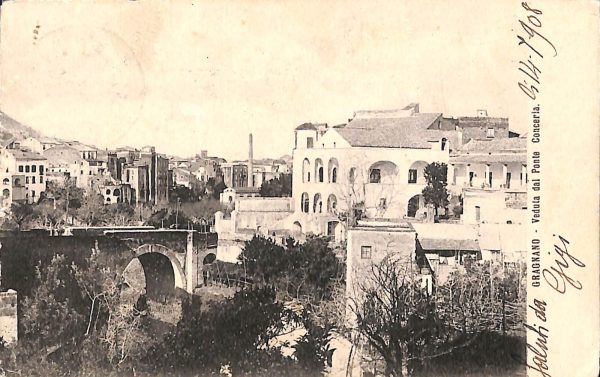 ab8291 - CARTOLINA  D'EPOCA - Napoli  Provincia  - GRAGNANO