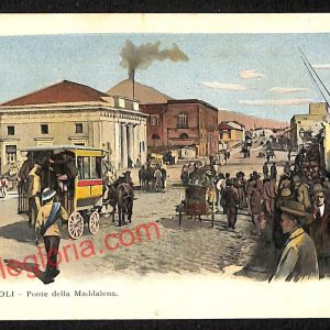 ag9832 - CARTOLINE D'EPOCA - Napoli Citta - Ponte della Maddalena