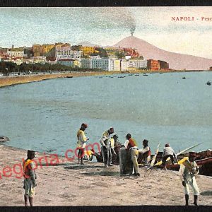 ag9833 - CARTOLINE D'EPOCA - Napoli Citta - Pescatori nel Golfo