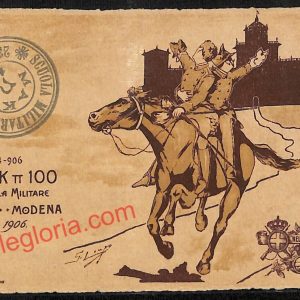 ag9404 - CARTOLINA D'EPOCA - Modena Città - Scuola Militare
