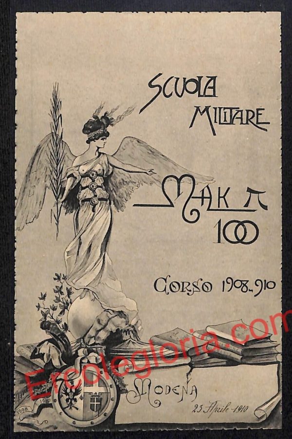 ag9413 - CARTOLINA D'EPOCA - Modena Città - Scuola Militare