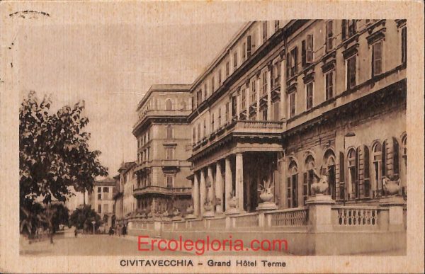 ad8114 - CARTOLINA D'EPOCA - Roma Provincia - Civitavecchia  1931