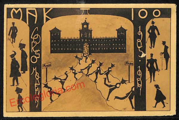 ag9418 - CARTOLINA D'EPOCA - Modena Città - Scuola Militare