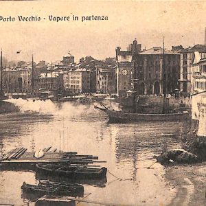 ab6955 -  CARTOLINA  D'EPOCA - Savona Città - Porto Vecchio