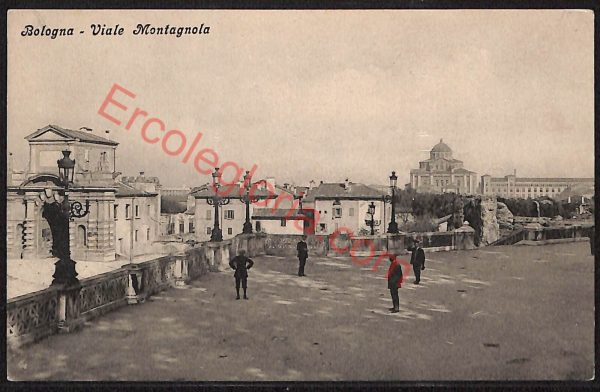ae2161 - CARTOLINA  D'EPOCA - Bologna Città - Viale Montagnola