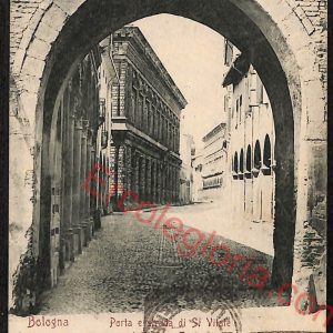 ae2163 - CARTOLINA  D'EPOCA - Bologna Città - Porta di S. Vitale  1901
