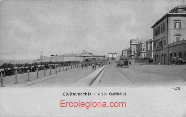 ad8122 - CARTOLINA D'EPOCA - Roma Provincia - Civitavecchia
