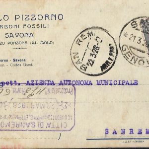 ab6961 -  CARTOLINA  D'EPOCA - Savona Città