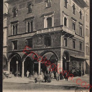 ae2164 - CARTOLINA  D'EPOCA - Bologna Città - Casa Stagni  1902