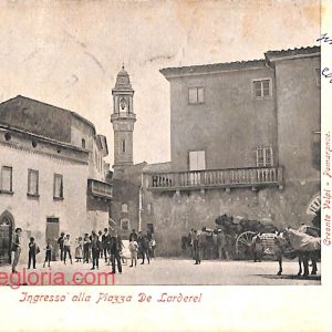 ad7098 - CARTOLINA D'EPOCA - Pisa Provincia - Pomarance  1906