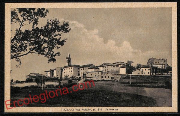 ah5803 - CARTOLINA  D'EPOCA - Parma Provincia - Tizzano Val Parma