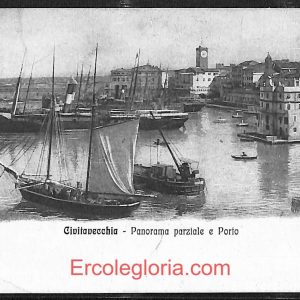 ad8132 - CARTOLINA D'EPOCA - Roma Provincia - Civitavecchia  1921
