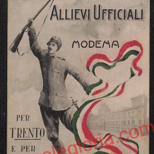ag9423 - CARTOLINA D'EPOCA - Modena Città - Scuola Militare