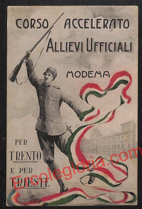 ag9423 - CARTOLINA D'EPOCA - Modena Città - Scuola Militare