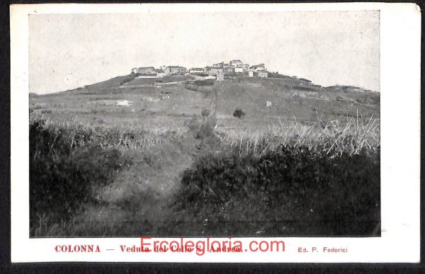 ad8168 - CARTOLINA D'EPOCA - Roma Provincia - Colonna