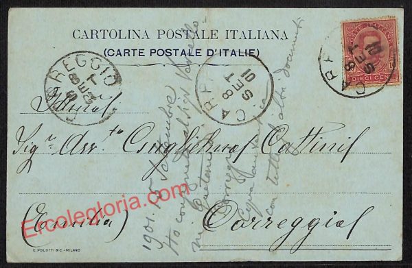 ag9473 - CARTOLINA D'EPOCA - Modena Provincia - Carpi