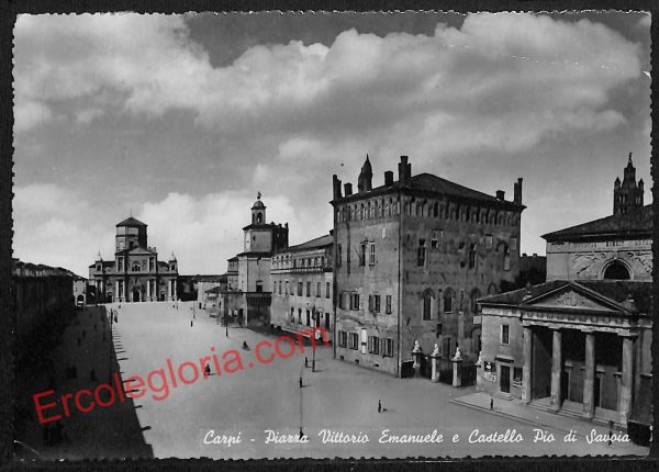 ag9474 - CARTOLINA D'EPOCA - Modena Provincia - Carpi