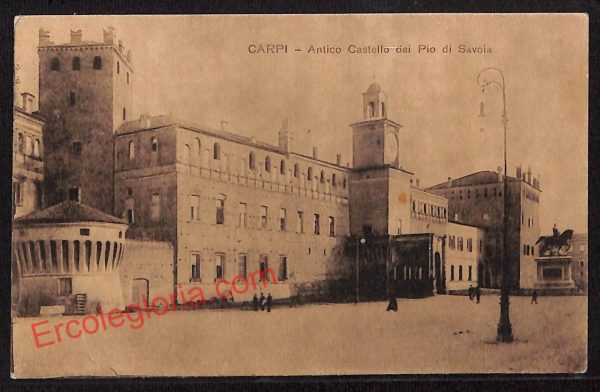ag9475 - CARTOLINA D'EPOCA - Modena Provincia - Carpi