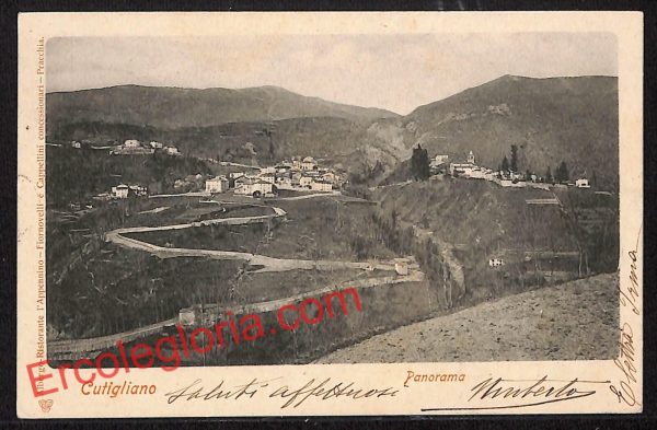 ah8157 - CARTOLINA D'EPOCA - Pistoia Provincia - Cutigliano