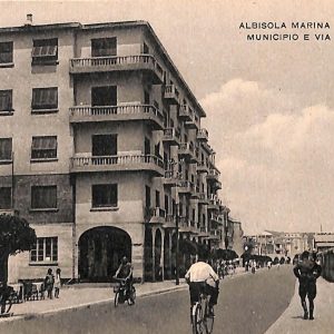 ab7029  -  CARTOLINA  D'EPOCA - Savona Città - Via Aurelia