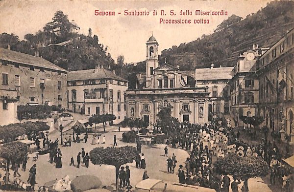 ab7034  -  CARTOLINA  D'EPOCA - Savona Città