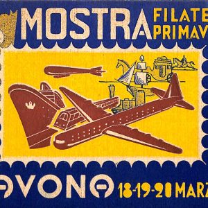 ab7038  -  CARTOLINA  D'EPOCA - Savona Città - MOSTRA FILATELICA PRIMAVERILE