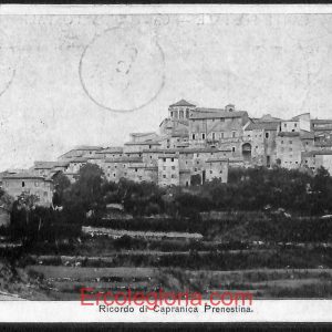 ad8193 - CARTOLINA D'EPOCA - Roma Provincia - Caprinica Prenestina  1908